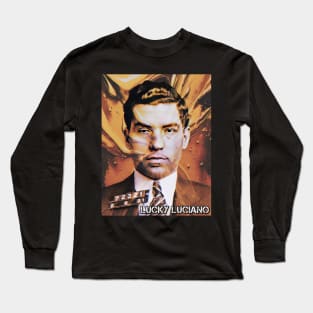 Lucky Luciano Long Sleeve T-Shirt